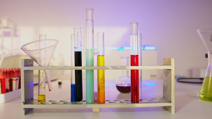 Chemistry consumables and test tubes