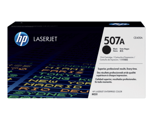 HP 507A Black Original Laser jet Toner Cartridge